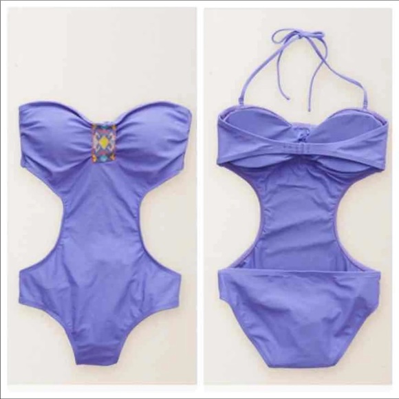 aerie Swim New Aerie Beaded Onepiece Swimsuit Xsmall Poshmark